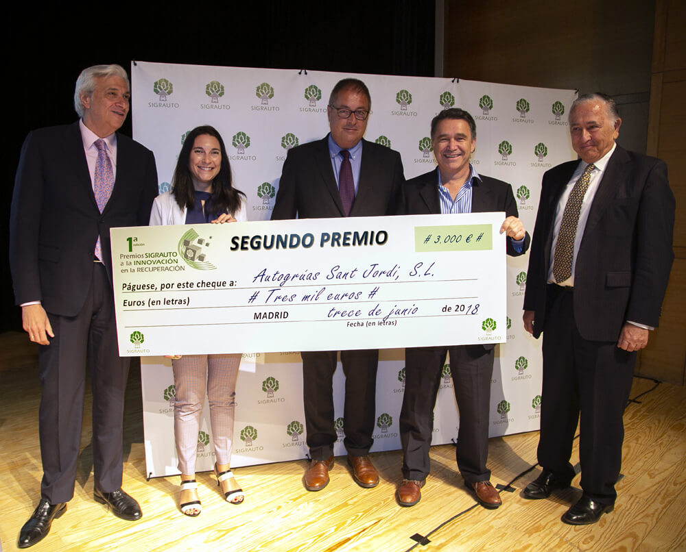 2º Premio Innovación SIGRAUTO